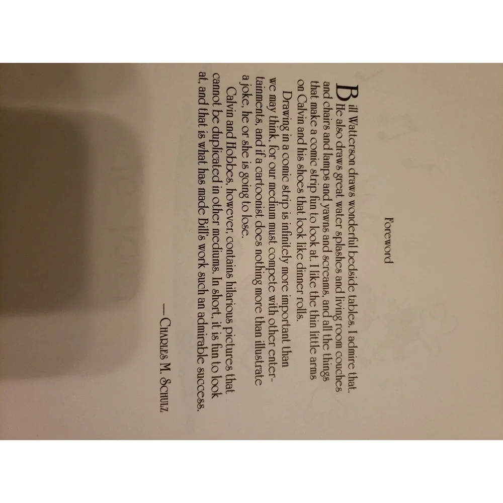 The Essential Calvin and Hobbes‎ Treasure Comics Book 1988 Bill Watterson C-3